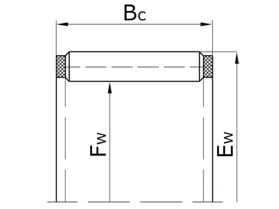 Подшипник K55x61x30