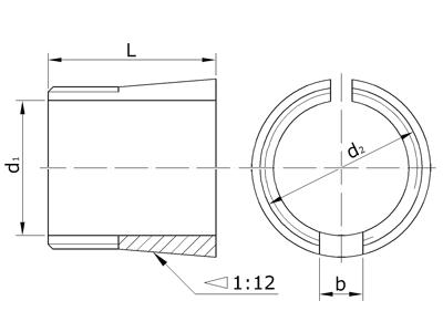 Подшипник Втулка  закрепительная H212
